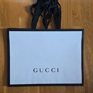 NEW SET OF 4 GUCCI GIFT HOLIDAY BAGS 19" x 14"